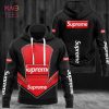 [TRENDING] Supreme Black Red Luxury Brand Hoodie Pants All Over Printed