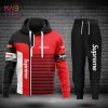[TRENDING] Supreme Black Red Luxury Brand Hoodie Pants All Over Printed