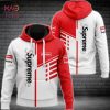 [TRENDING] Supreme White Black Red Luxury Brand Hoodie Pants Limited Edition