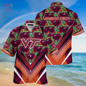 [TRENDING] Virginia Tech Hokies Summer Hawaiian Shirt And Shorts, For Sports Fans This Season