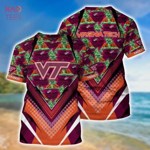 [TRENDING] Virginia Tech Hokies Summer Hawaiian Shirt And Shorts, For Sports Fans This Season