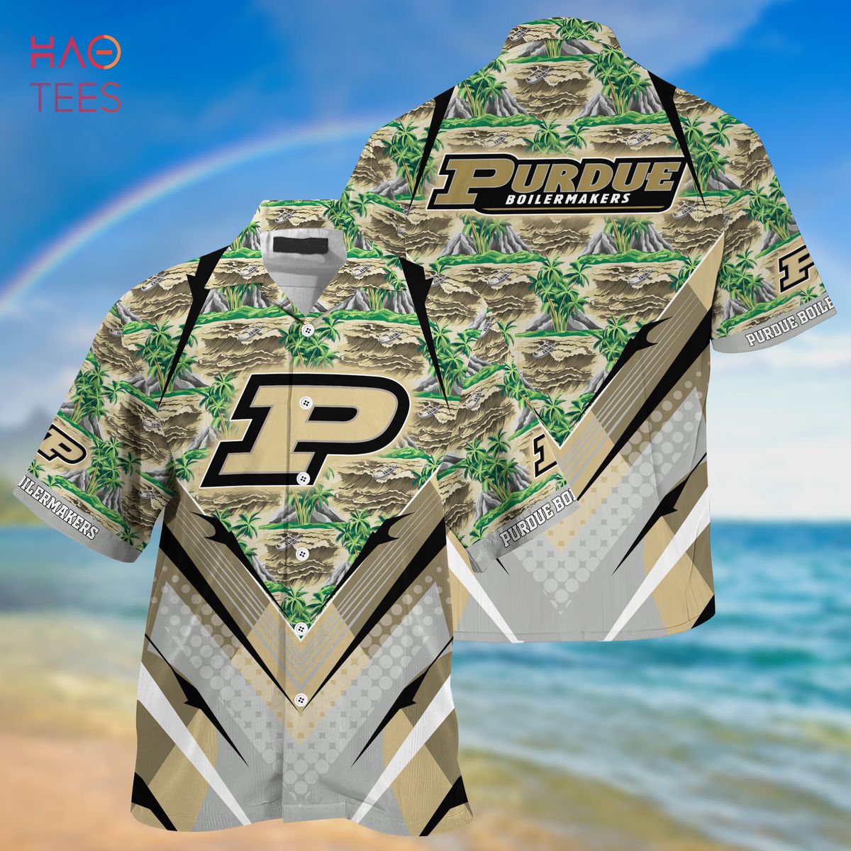 [TRENDING] Purdue Boilermakers Summer Hawaiian Shirt And Shorts, For Sports Fans This Season