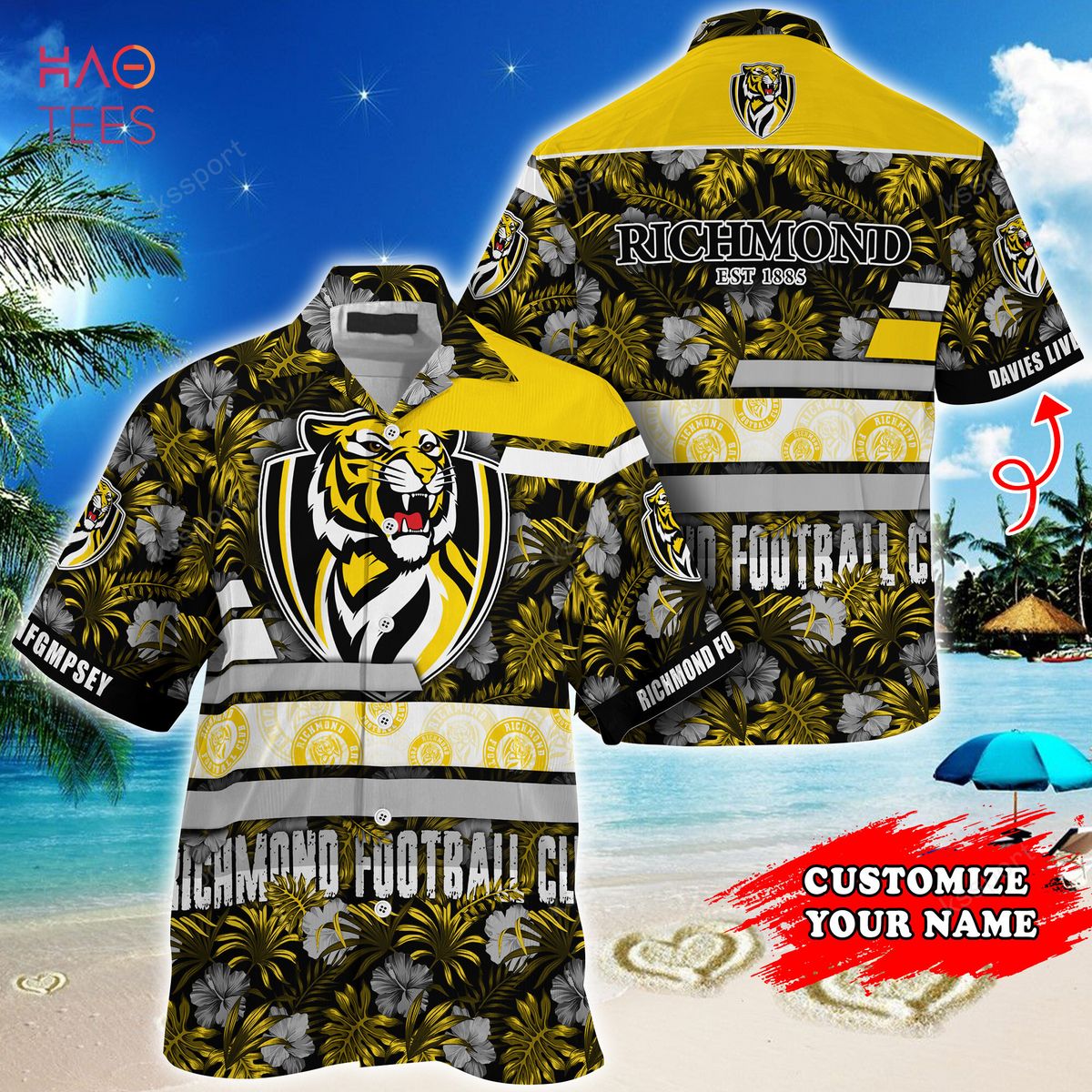 [TRENDING] Richmond Tigers AFL-Custom Super Hawaiian Shirt Summer