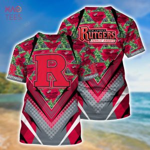 [TRENDING] Rutgers Scarlet Knights Summer Hawaiian Shirt And Shorts, For Sports Fans This Season