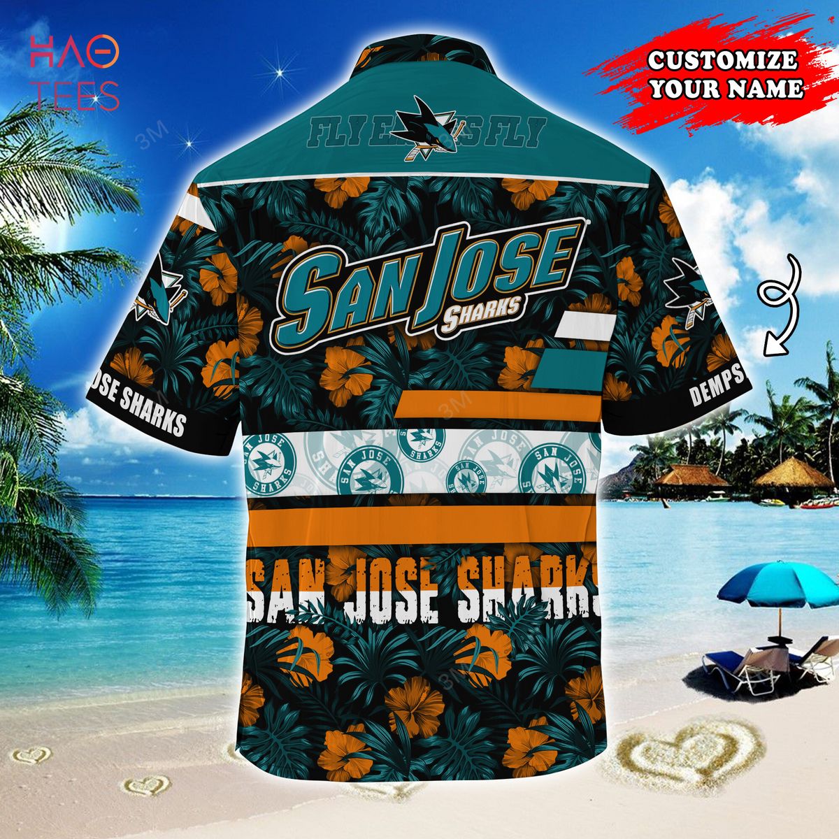 San Jose Sharks NHL Hawaiian Shirt Trending For This Summer
