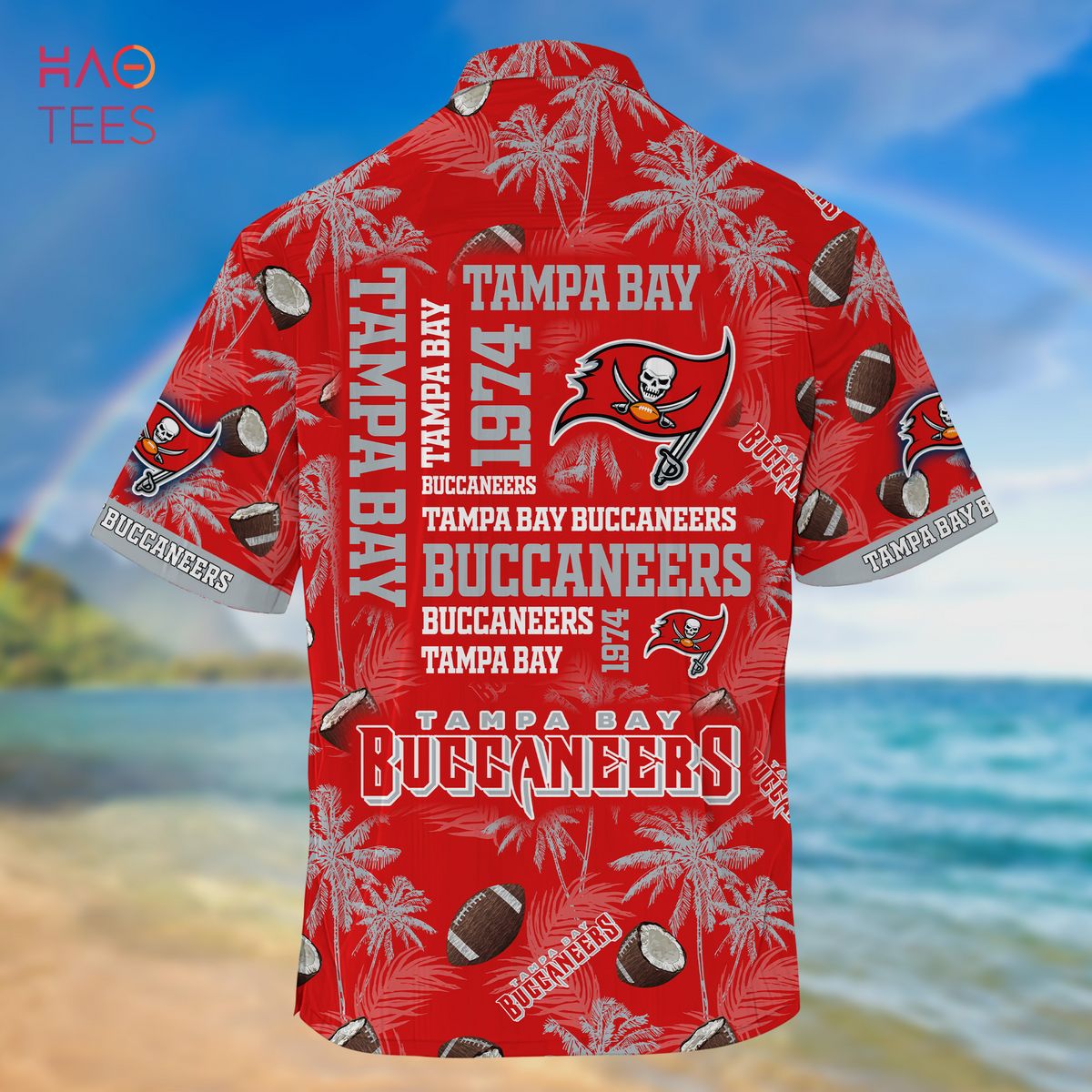 Tampa Bay Buccaneers NFL Hawaiian Shirt Star Pattern Best Trend Summer Gift