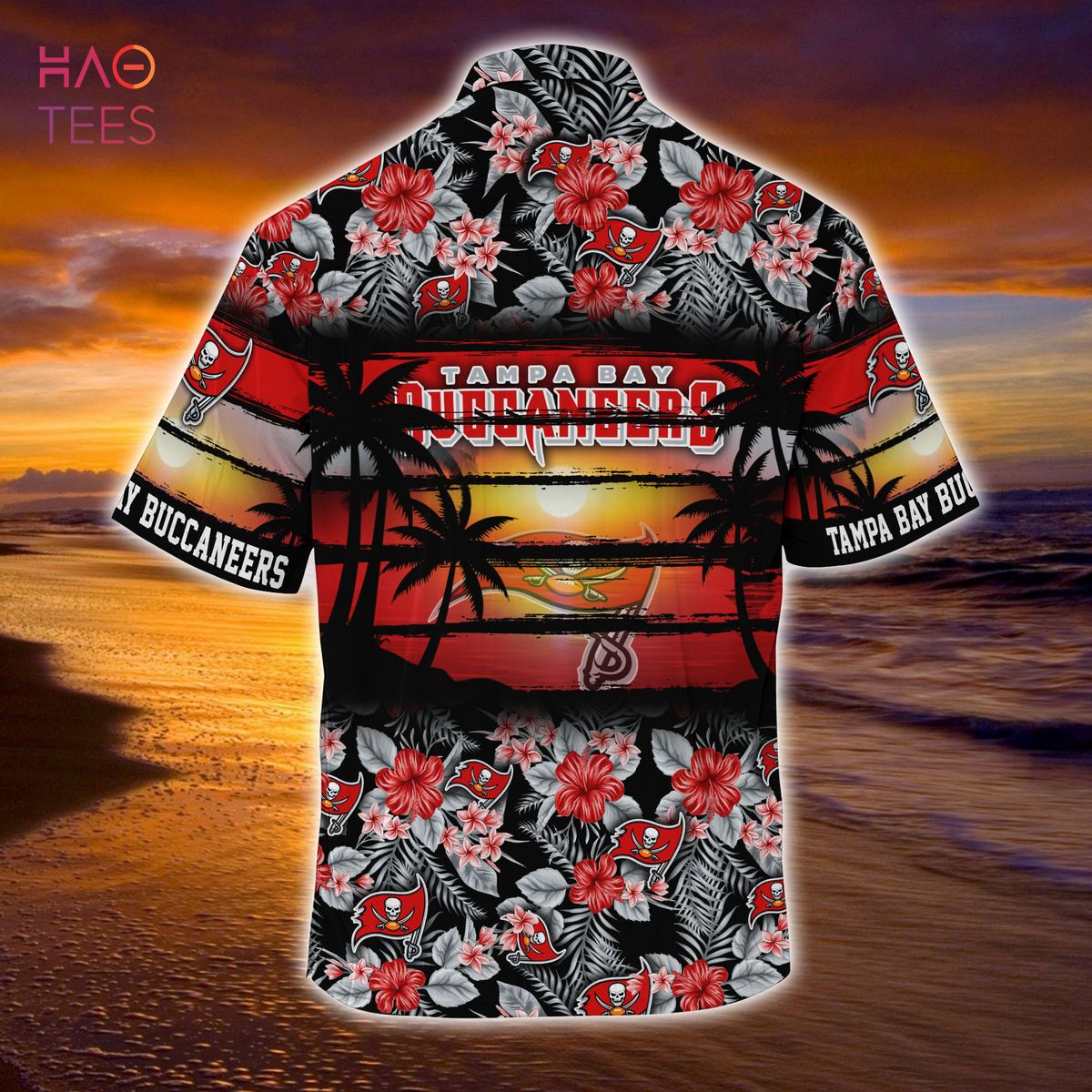 Tampa Bay Buccaneers NFL Flower Hawaiian Shirt Impressive Gift For