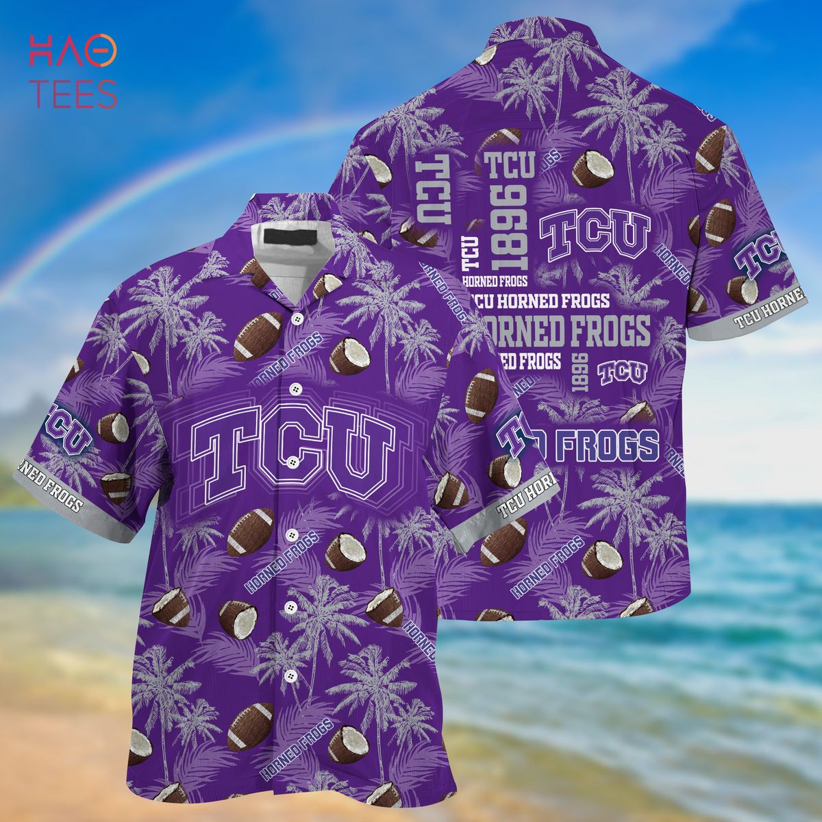 TRENDING] TCU Horned Frogs Hawaiian Shirt, New Gift For Summer