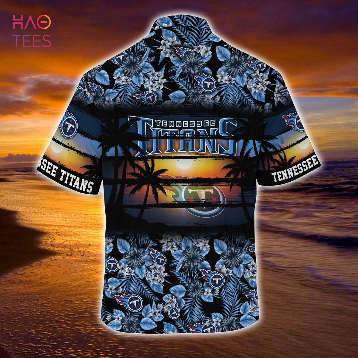 Tennessee Titans NFL Special Floral Tropical Team Spirit Hawaiian