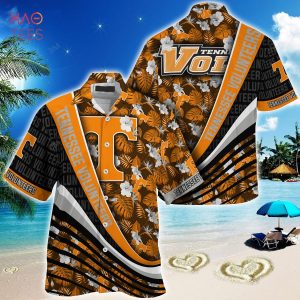 [TRENDING] Tennessee Volunteers  Summer Hawaiian Shirt, With Tropical Flower Pattern For Fans
