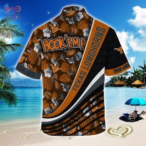 [TRENDING] Texas Longhorns  Summer Hawaiian Shirt, With Tropical Flower Pattern For Fans