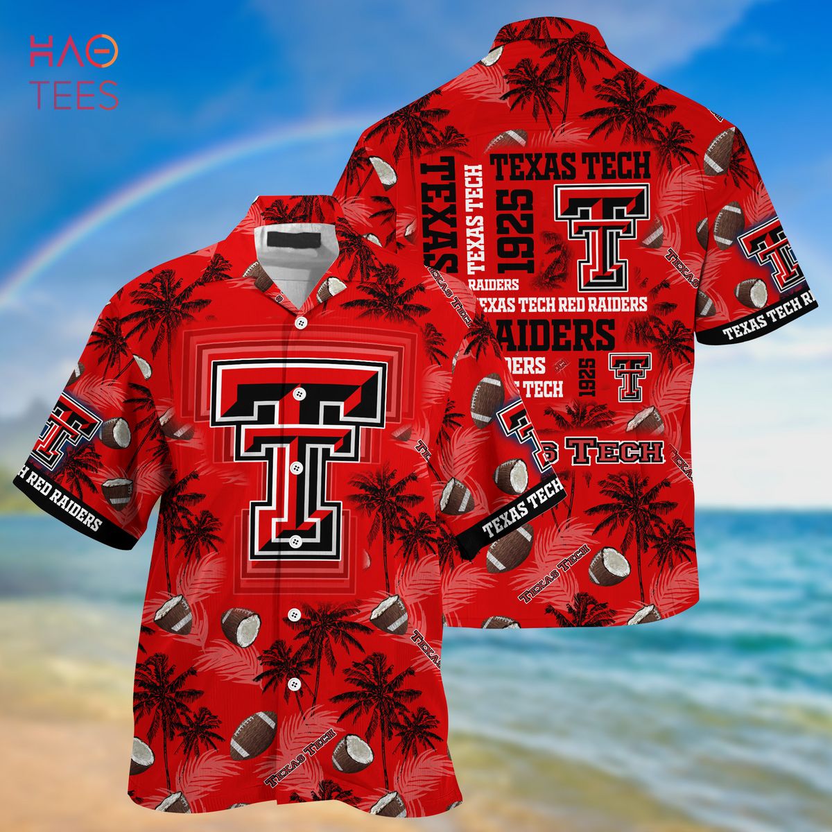 [TRENDING] Texas Tech Red Raiders Hawaiian Shirt, New Gift For Summer