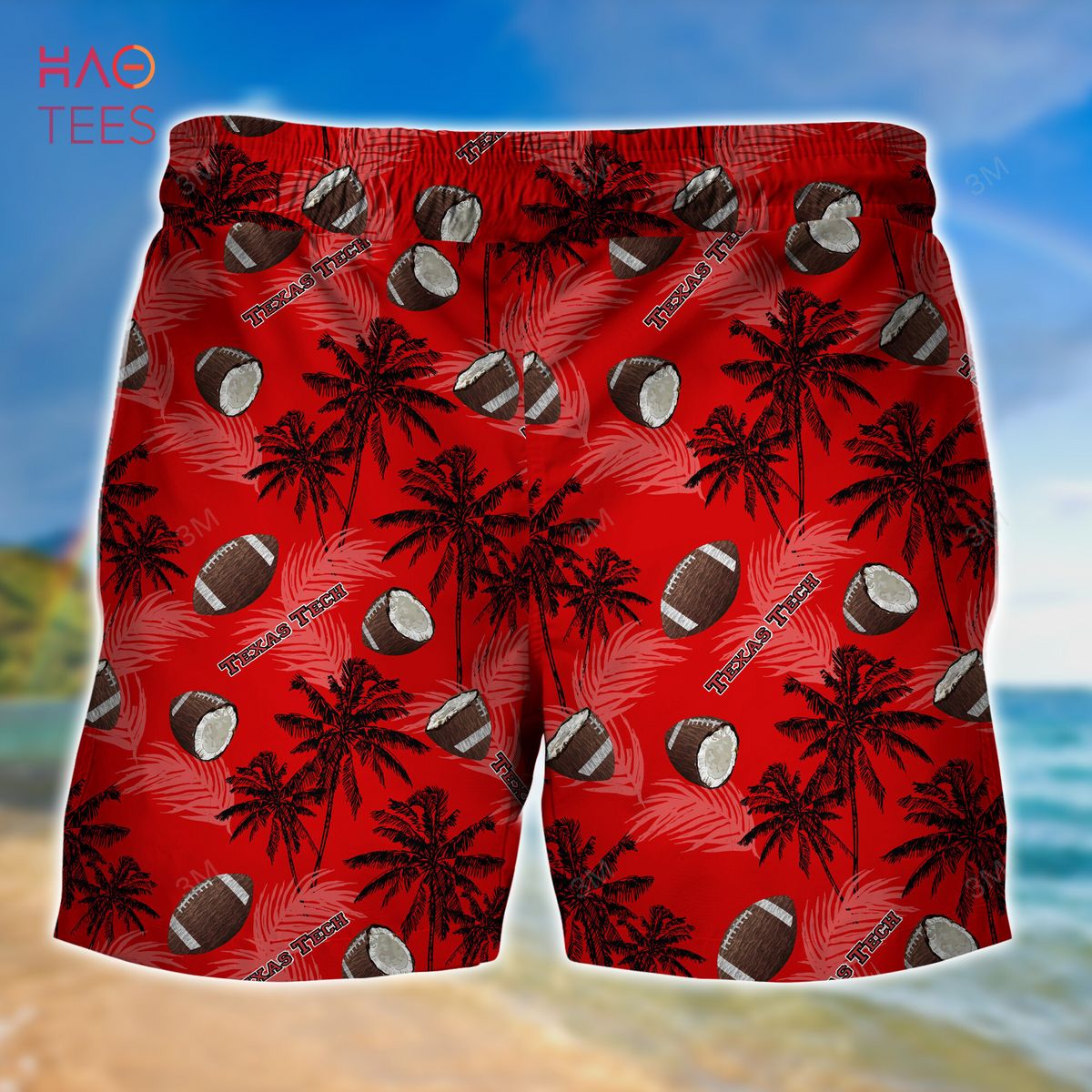 RAIDER Hawaiian Swim Trunks