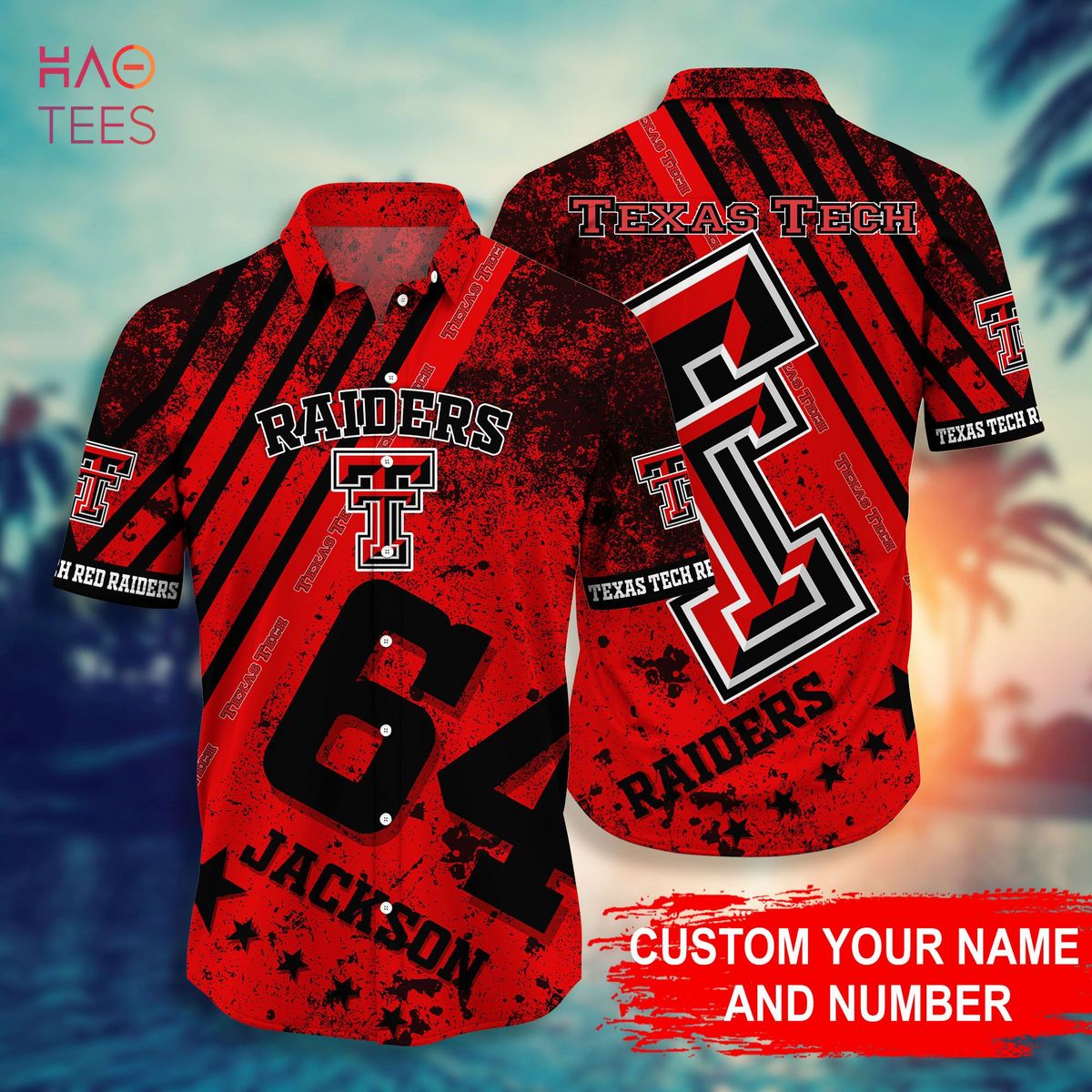 [TRENDING] Texas Tech Red Raiders Personalized Hawaiian Shirt