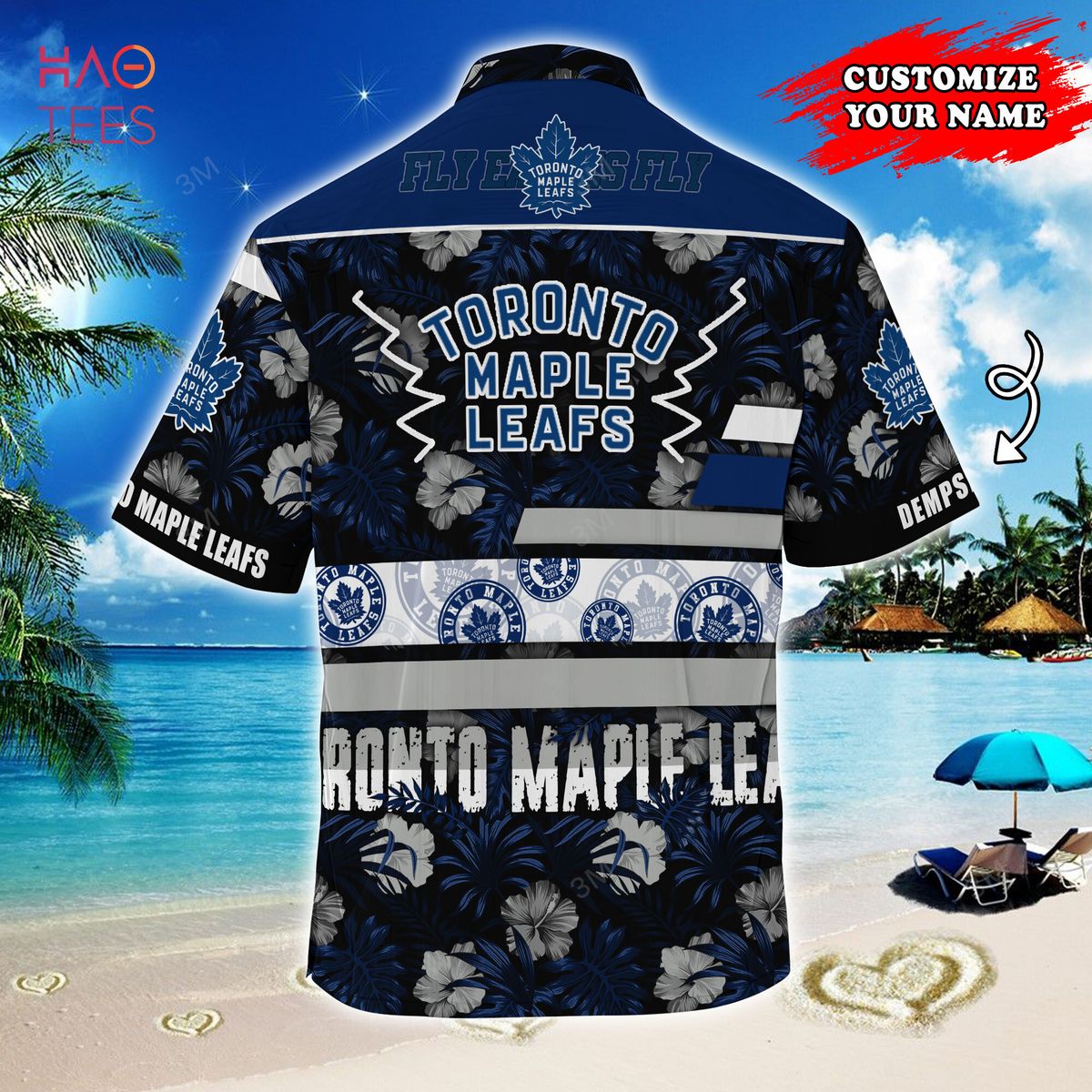 Toronto Maple Leafs NHL Hawaiian Shirt Surfingtime Aloha Shirt - teejeep