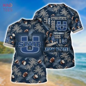 [TRENDING] Utah State Aggies Hawaiian Shirt, New Gift For Summer