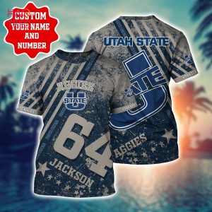 [TRENDING] Utah State Aggies Personalized Hawaiian Shirt
