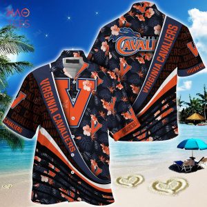 [TRENDING] Virginia Cavaliers Summer Hawaiian Shirt, With Tropical Flower Pattern For Fans