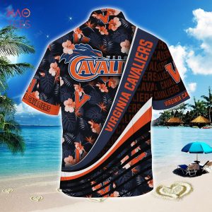 [TRENDING] Virginia Cavaliers Summer Hawaiian Shirt, With Tropical Flower Pattern For Fans