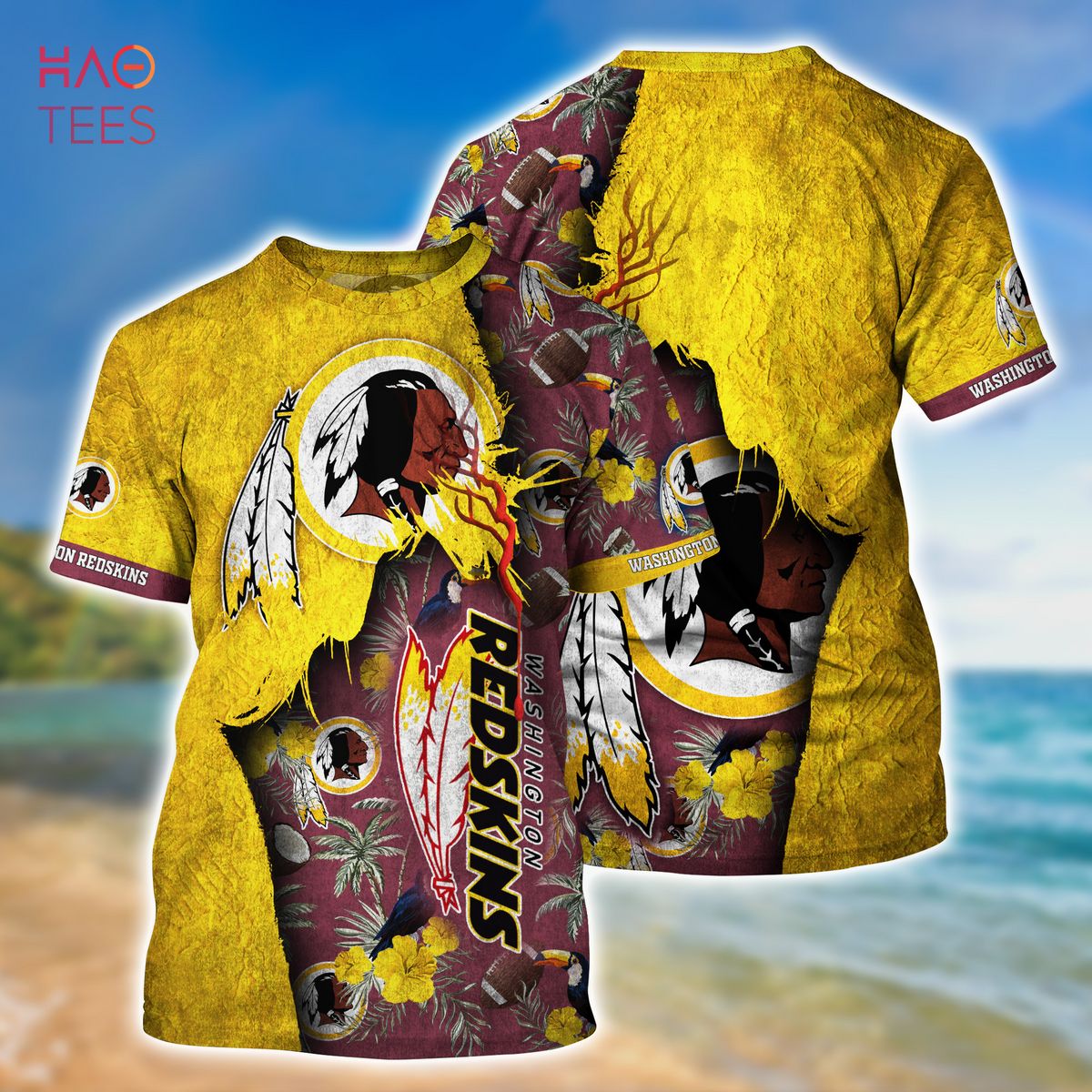 TRENDING] Washington Redskins NFL-God Hawaiian Shirt, New Gift For Summer