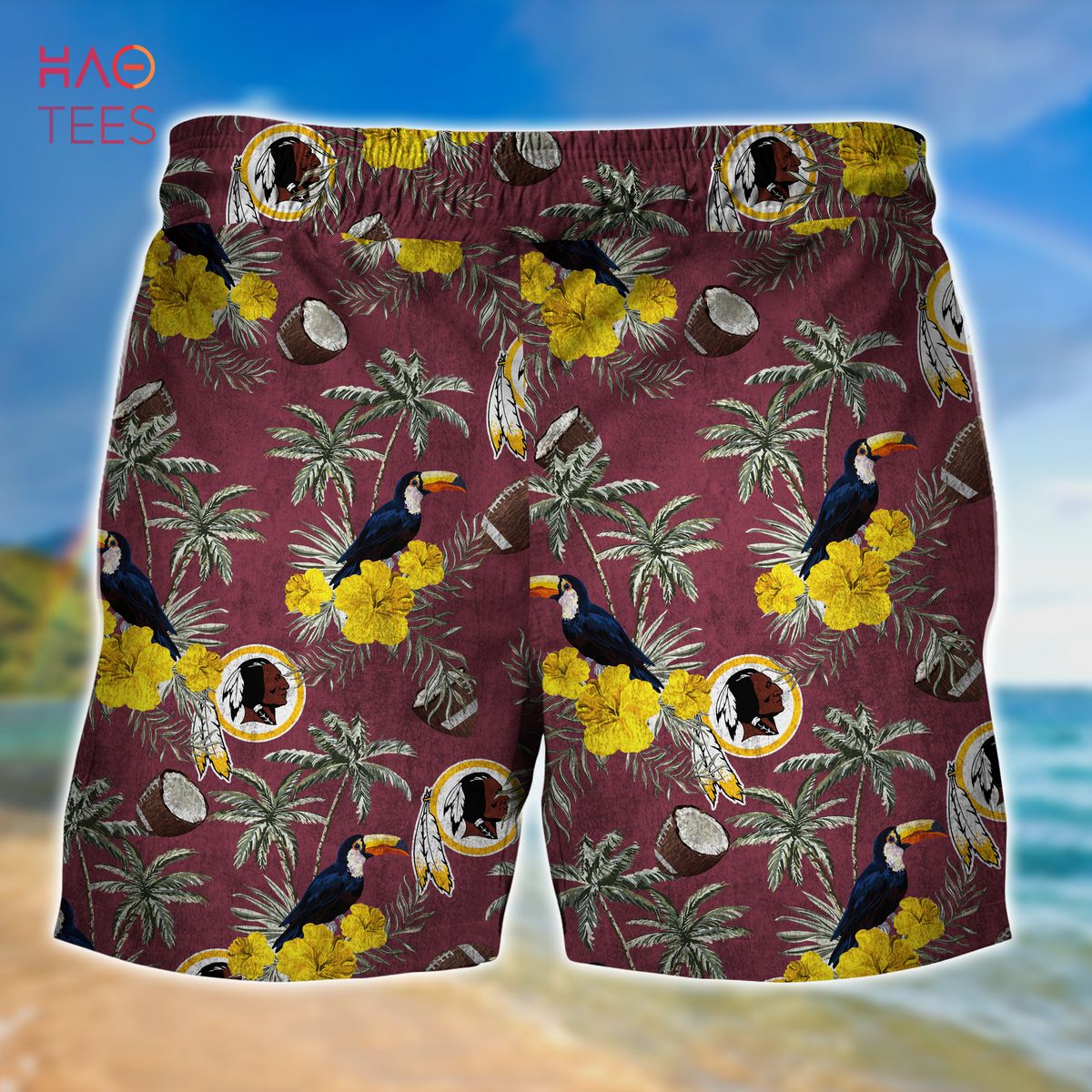 Washington Redskins NFL Football Hawaiian Shirt This Summer Gift For Men  Women