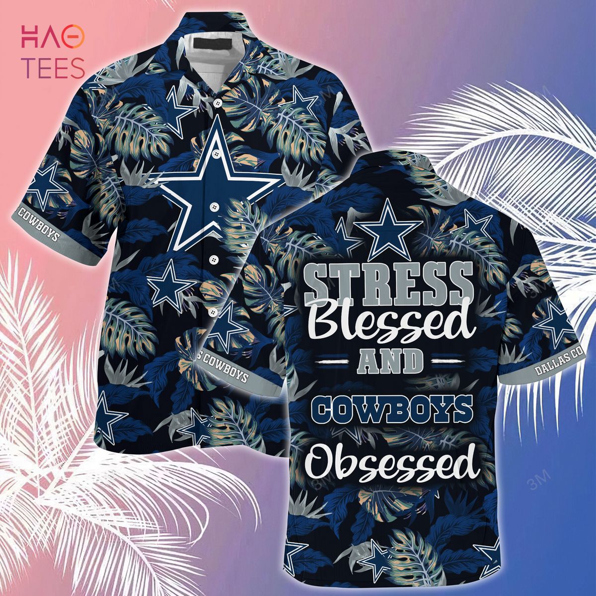 LIMITED] Dallas Cowboys NFL-Summer Hawaiian Shirt And Shorts, With Tropical  Patterns For Fans