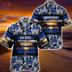 [LIMITED] Duke Blue Devils  Summer Hawaiian Shirt, Floral Pattern For Sports Enthusiast This Year