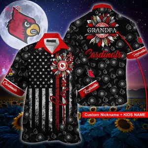 [Available] Louisville Cardinals  Hawaiian Shirt  – B191