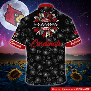[Available] Louisville Cardinals  Hawaiian Shirt  – B191