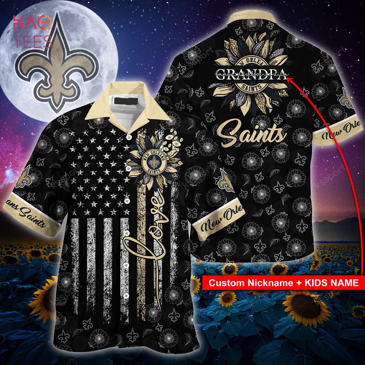 [Available] New Orleans Saints NFL Hawaiian Shirt