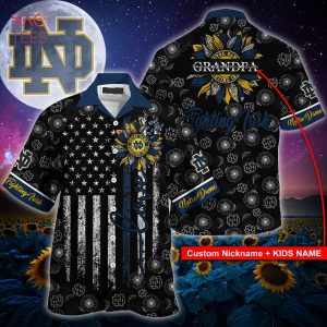 [Available] Notre Dame Fighting Irish Hawaiian Shirt  – AM51