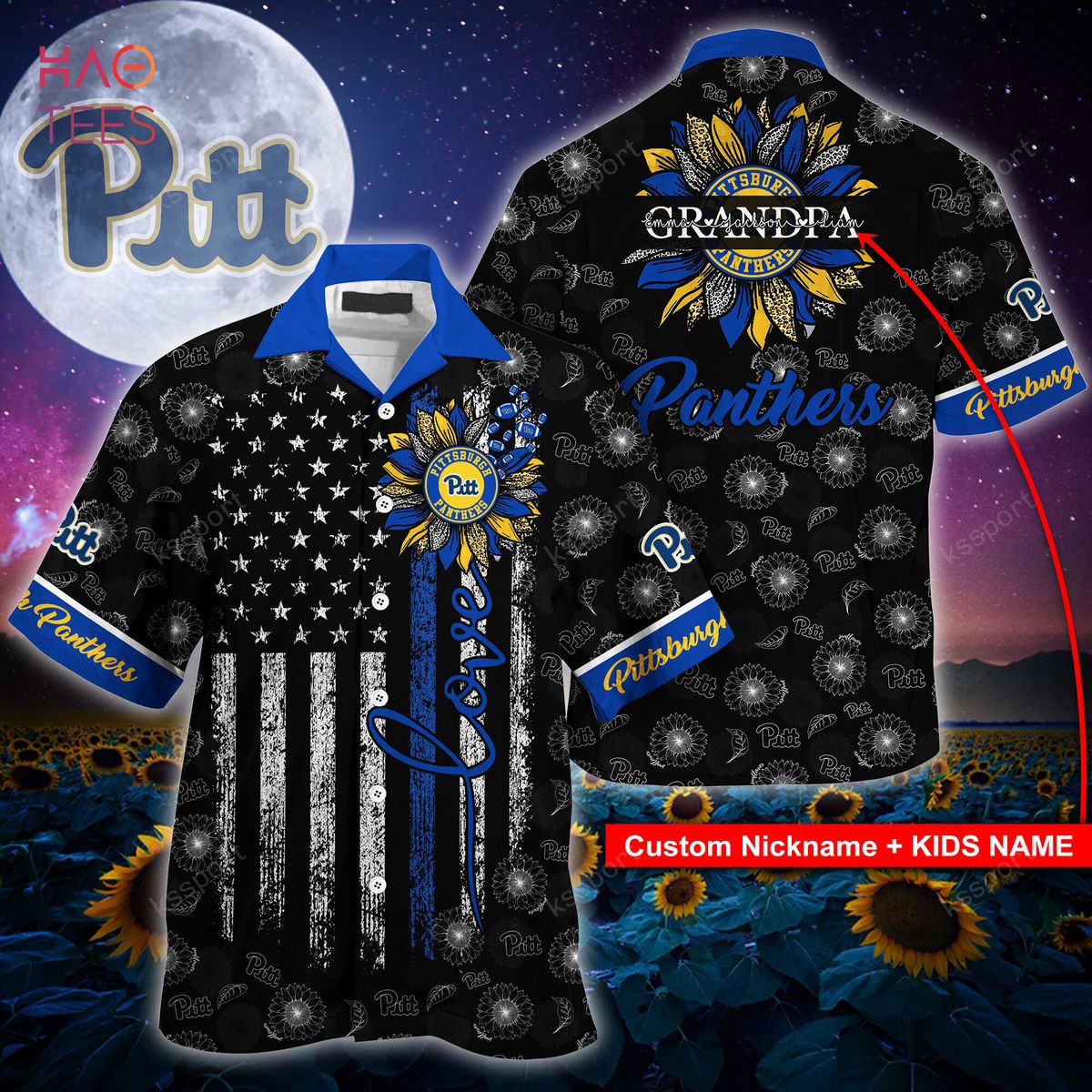 [Available] Pittsburgh Panthers Hawaiian Shirt