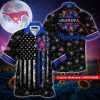 [Available] SMU Mustangs Hawaiian Shirt  – 1C61