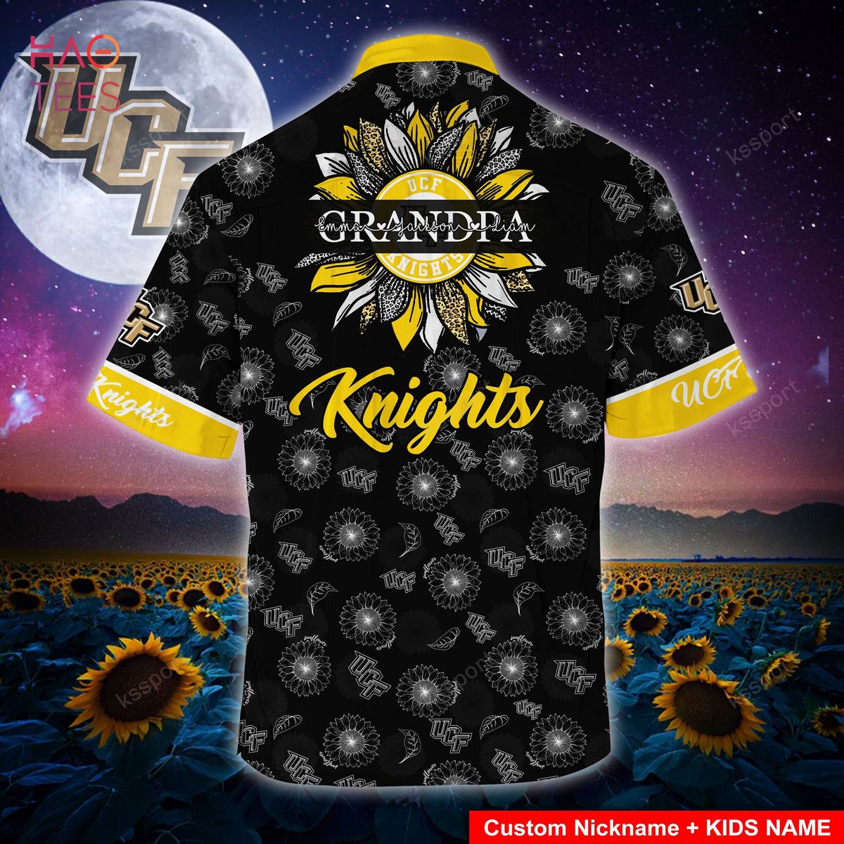 UCF Knights Jersey Custom Name and Number College Baseball Black