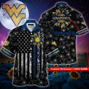 [Available] West Virginia Mountaineers  Hawaiian Shirt  – NK81