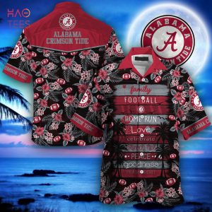 [LIMITED] Alabama Crimson Tide Hawaiian Shirt, New Gift For Summer