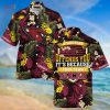 [LIMITED] Arizona Cardinals NFL-Summer Hawaiian Shirt And Shorts,  With Tropical Patterns For Fans