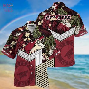 [LIMITED] Arizona Coyotes NHL Hawaiian Shirt And Shorts, New Collection For This Summer