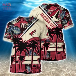 [LIMITED] Arizona Coyotes NHL-Summer Hawaiian Shirt And Shorts, For Fans This Season
