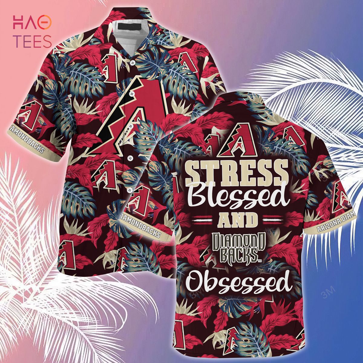 MLB, Shirts, Mlb Arizona Diamondbacks Sorpientos Hawaiian Shirt Mens Size  Xxl