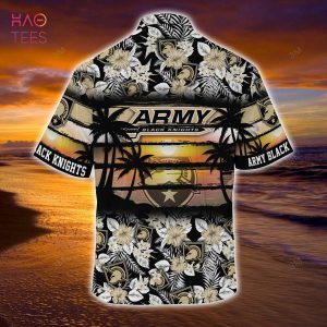 [LIMITED] Army Black Knights Summer Hawaiian Shirt, Floral Pattern For Sports Enthusiast This Year