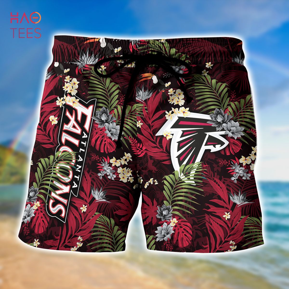 Atlanta Falcons Nfl Flame Ball Hawaiian Shirt For Fans