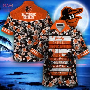 Baltimore Orioles Mlb 3 Hawaii Summer Hawaiian Shirt And Short