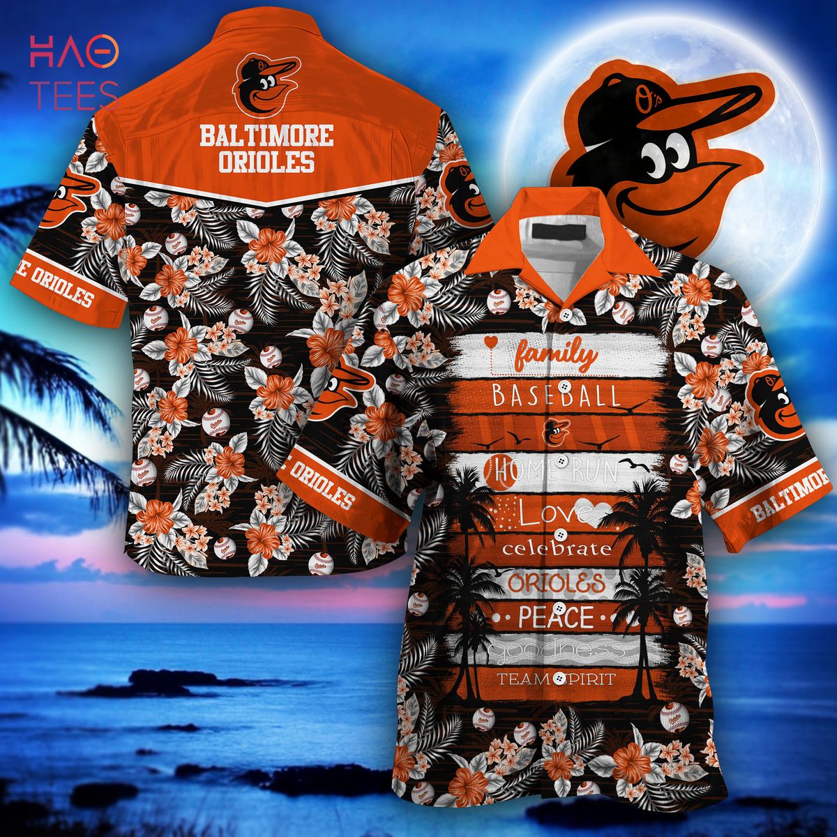 [LIMITED] Baltimore Orioles MLB Hawaiian Shirt, New Gift For Summer