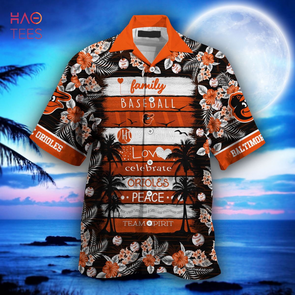 LIMITED] Baltimore Orioles MLB Hawaiian Shirt, New Gift For Summer