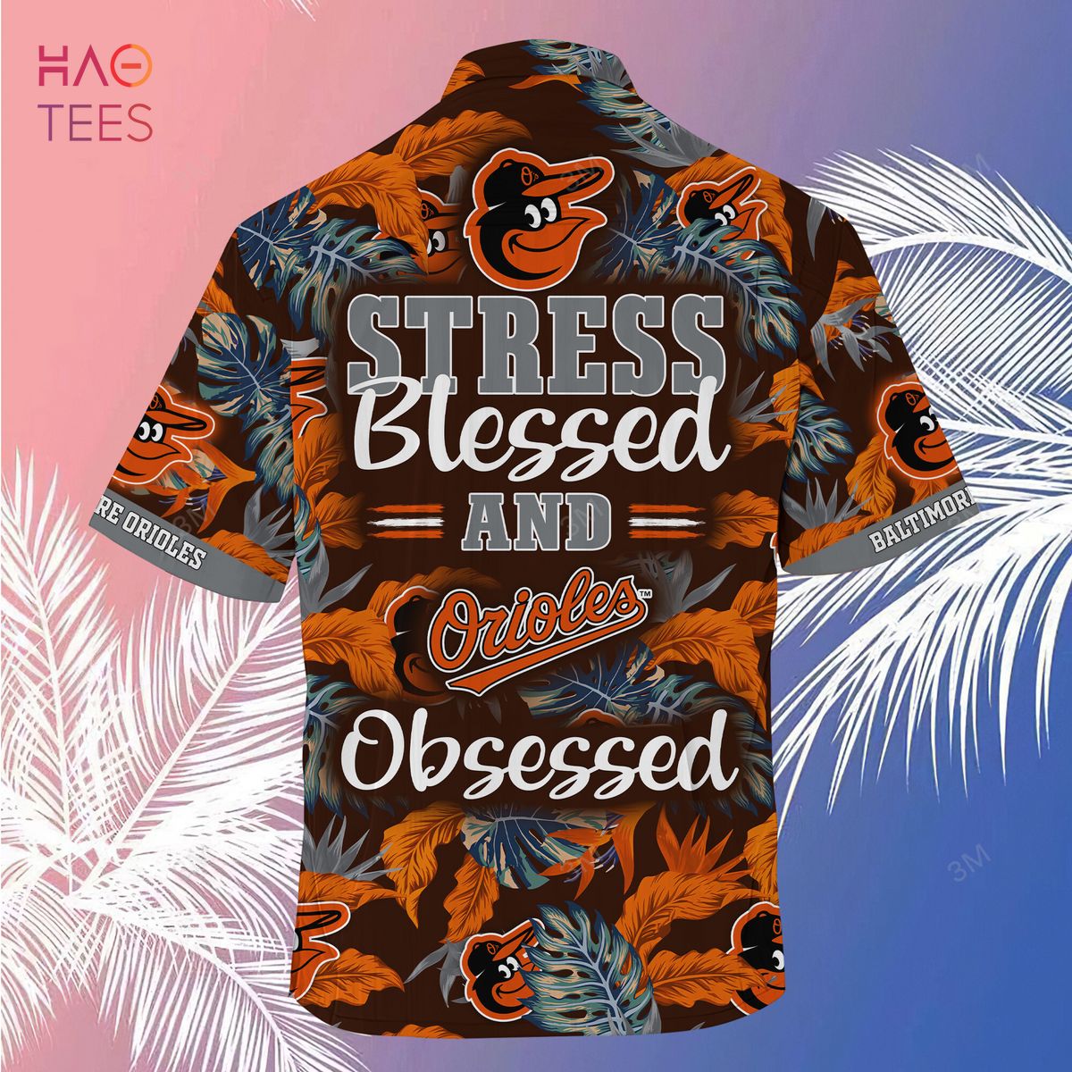 MLB Summer Aloha Baltimore Orioles Logo Hawaiian Shirt For Fans -  Freedomdesign