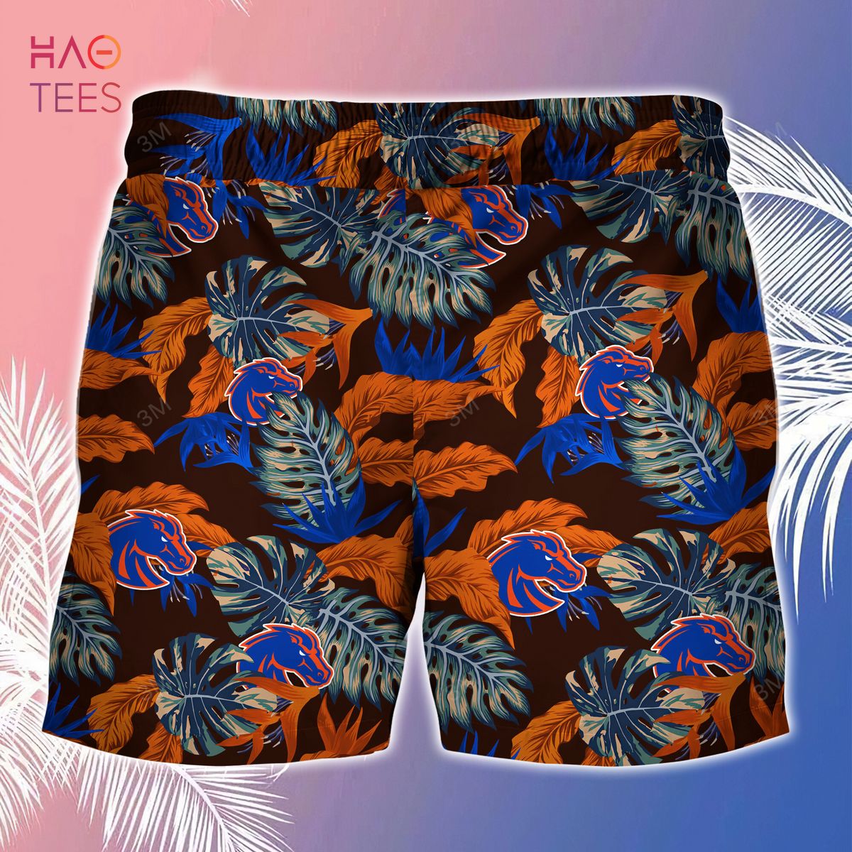 Denver Broncos NFL Logo Combo Hawaiian Shirt And Short Summer For Men Women  - Freedomdesign