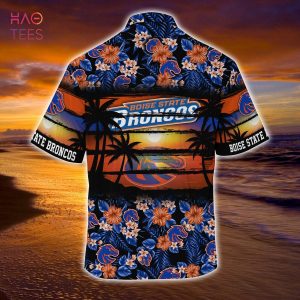 [LIMITED] Boise State Broncos Summer Hawaiian Shirt, Floral Pattern For Sports Enthusiast This Year