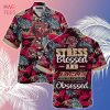 [LIMITED] Boston College Eagles Summer Hawaiian Shirt And Shorts, Stress Blessed Obsessed For Fans