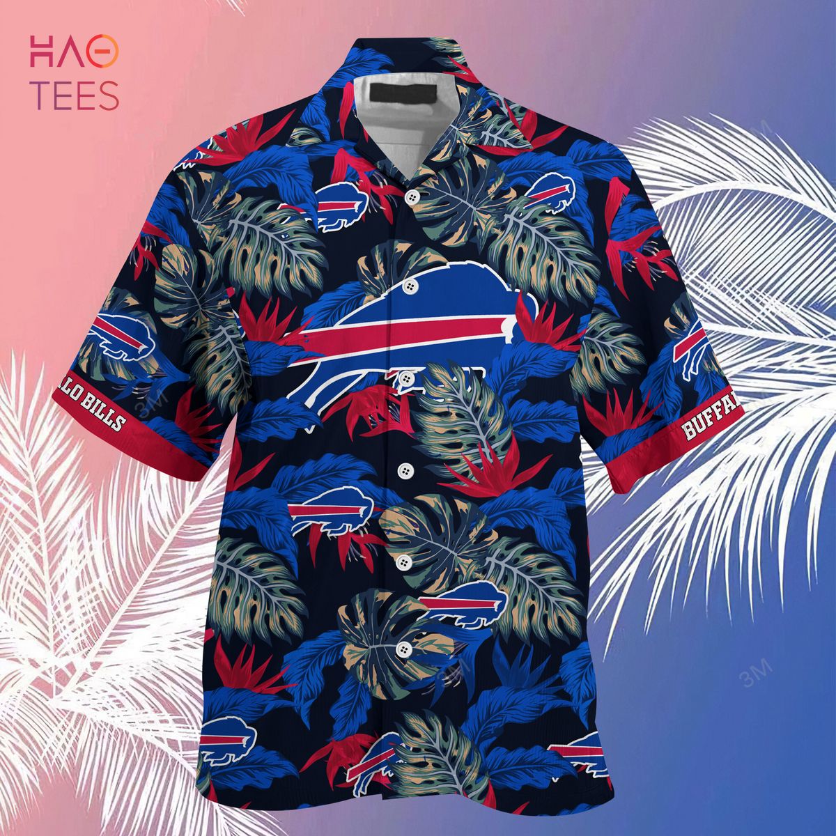 Buffalo Bills Hawaiian Shirt: Exclusive Limited Edition Tropical Flower  Design for True Fans - Trendy Aloha